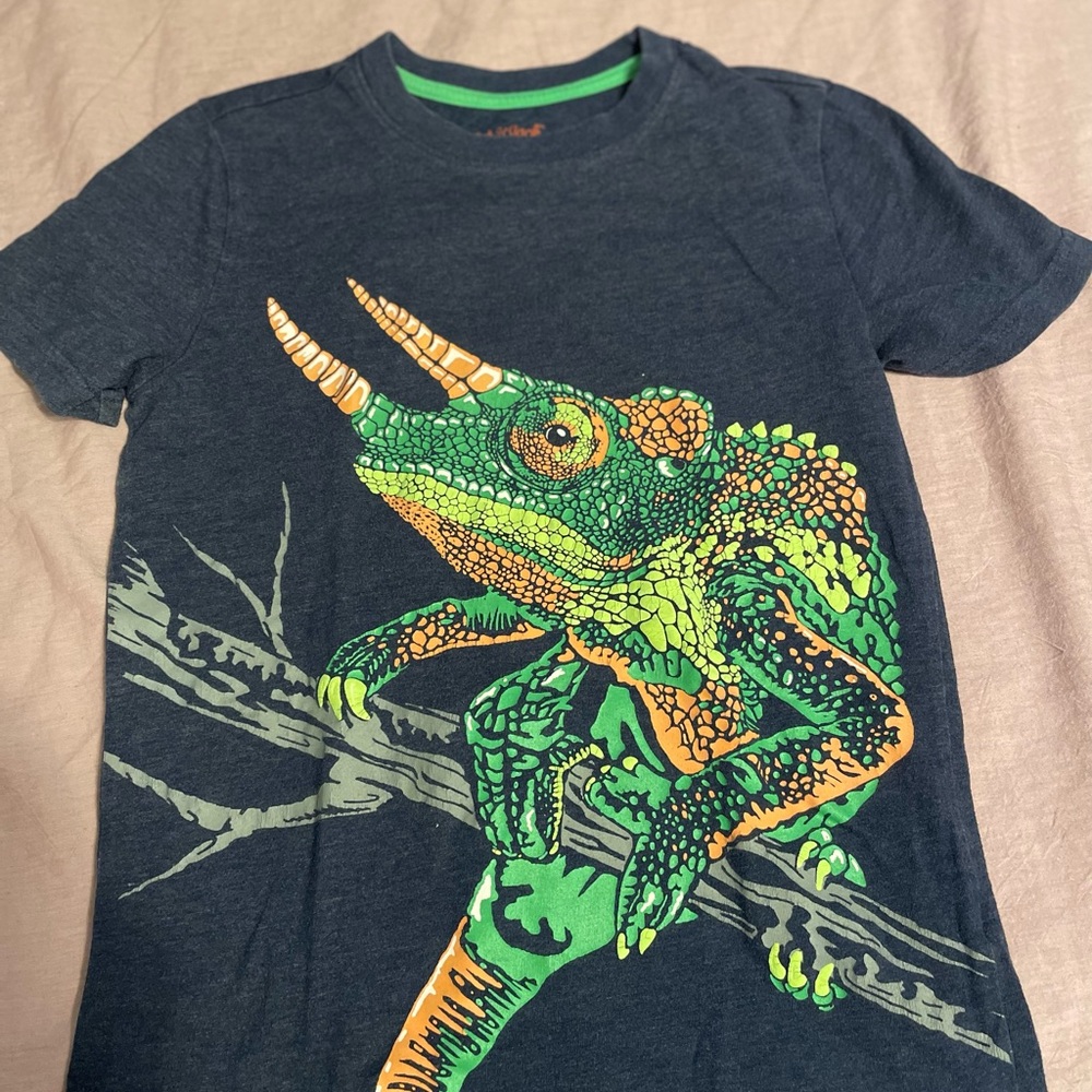 Cat & Jack Reptile Graphic Tee with Dynamic Design